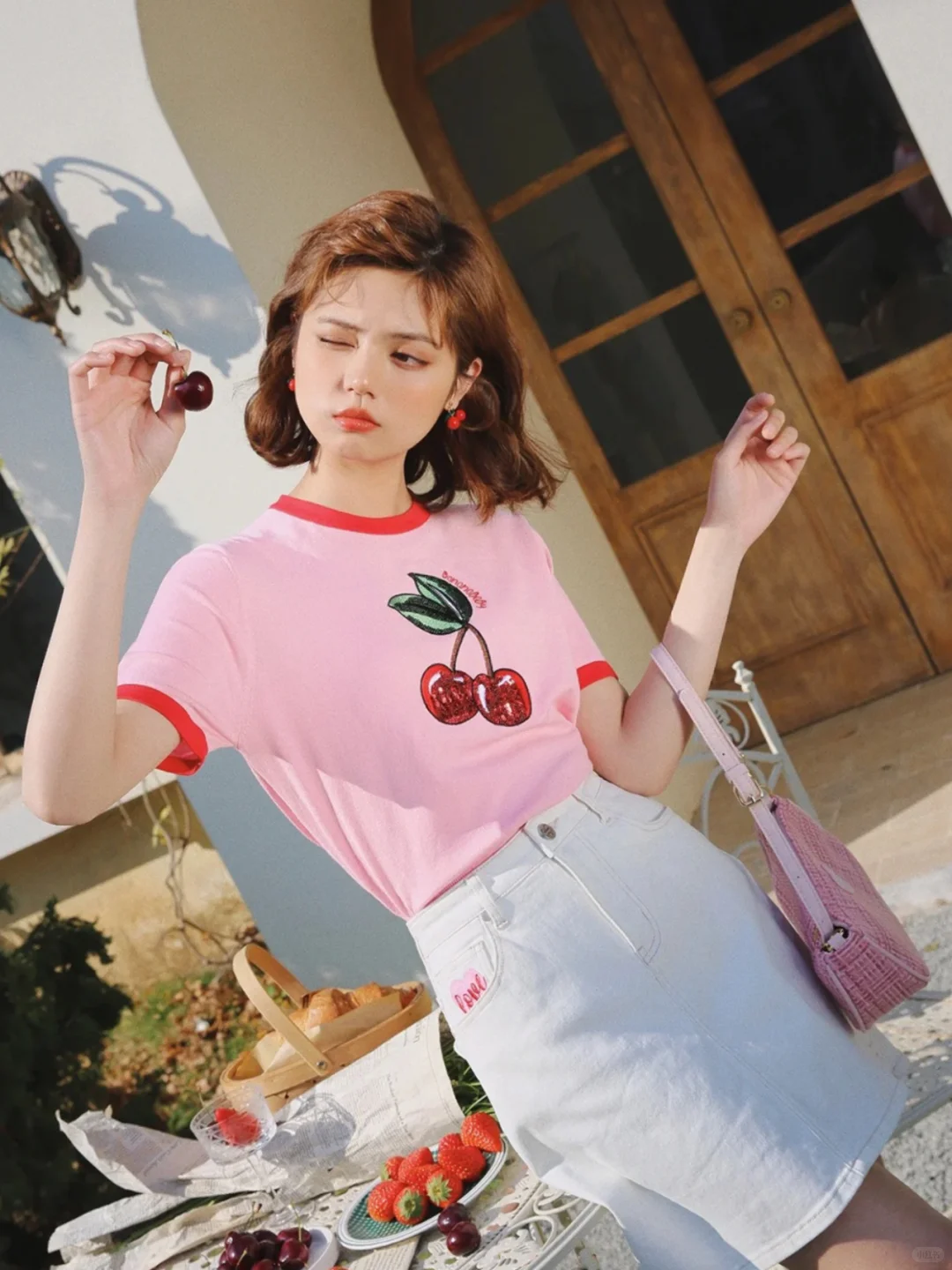 模特作品分享丨夏日花园里的富家千金