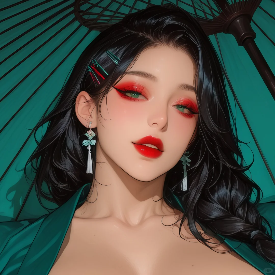 媚眼如丝缠绕千年信仰神性堕落成最销魂的毒