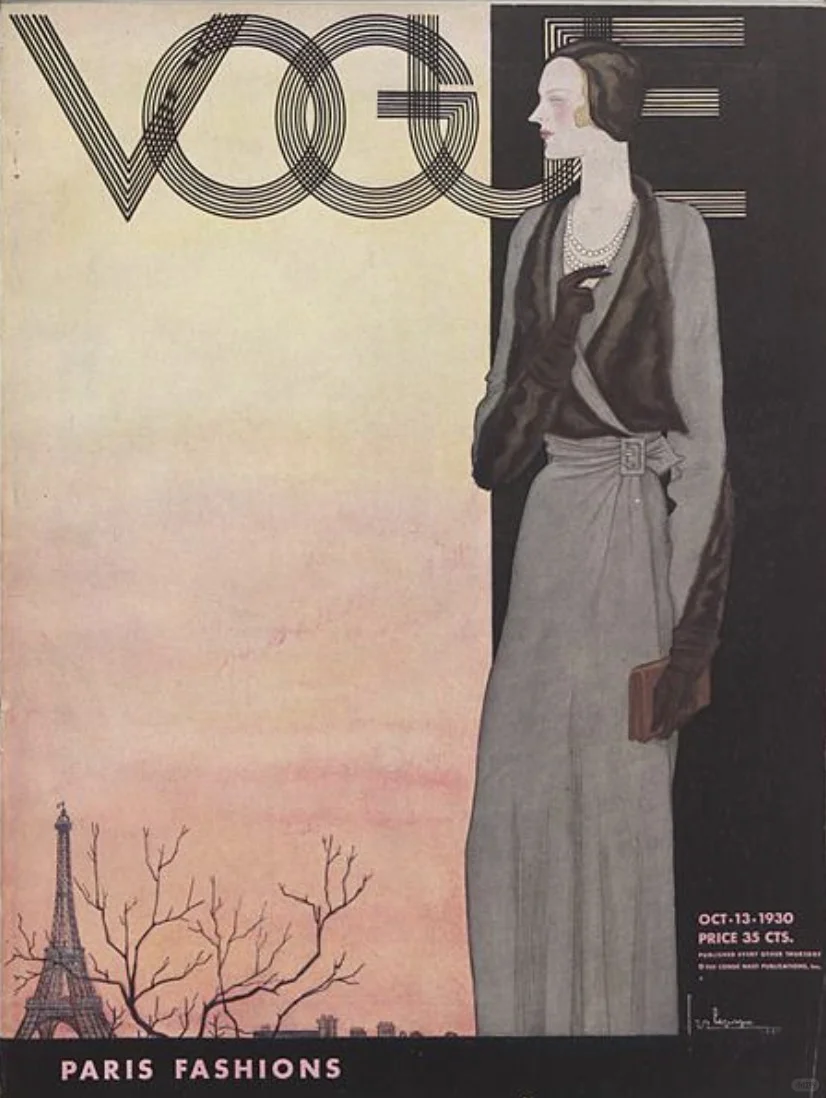 1930s Vogue｜斜裁与流动的性感