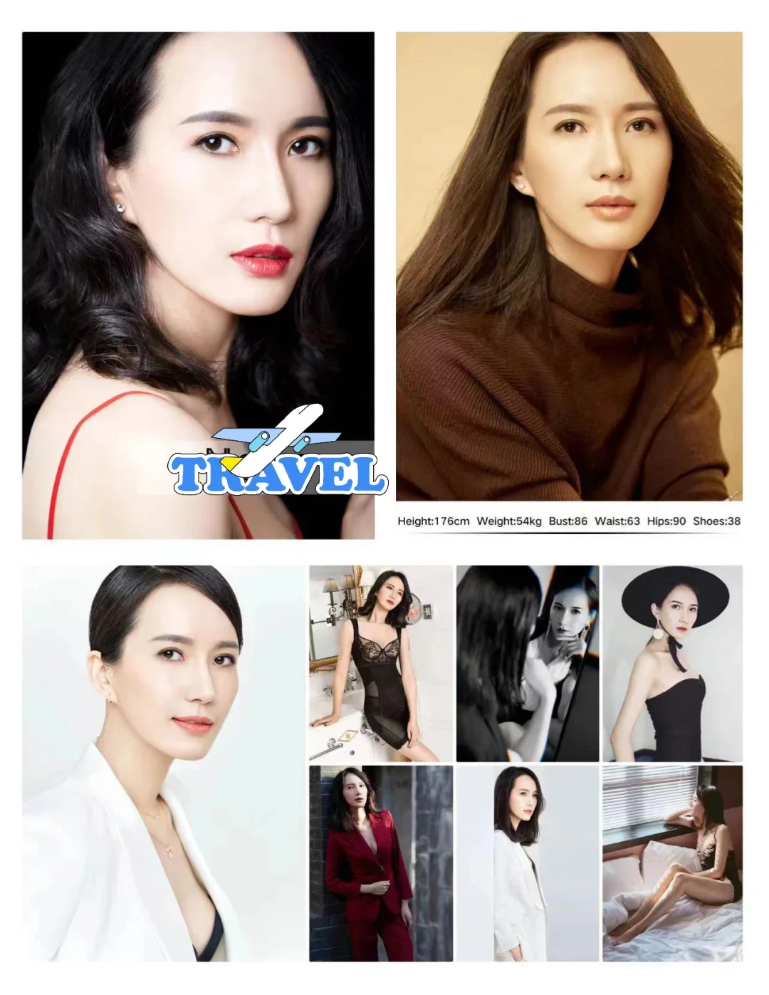 品牌视觉全案：北京上海轻熟女模演员集锦