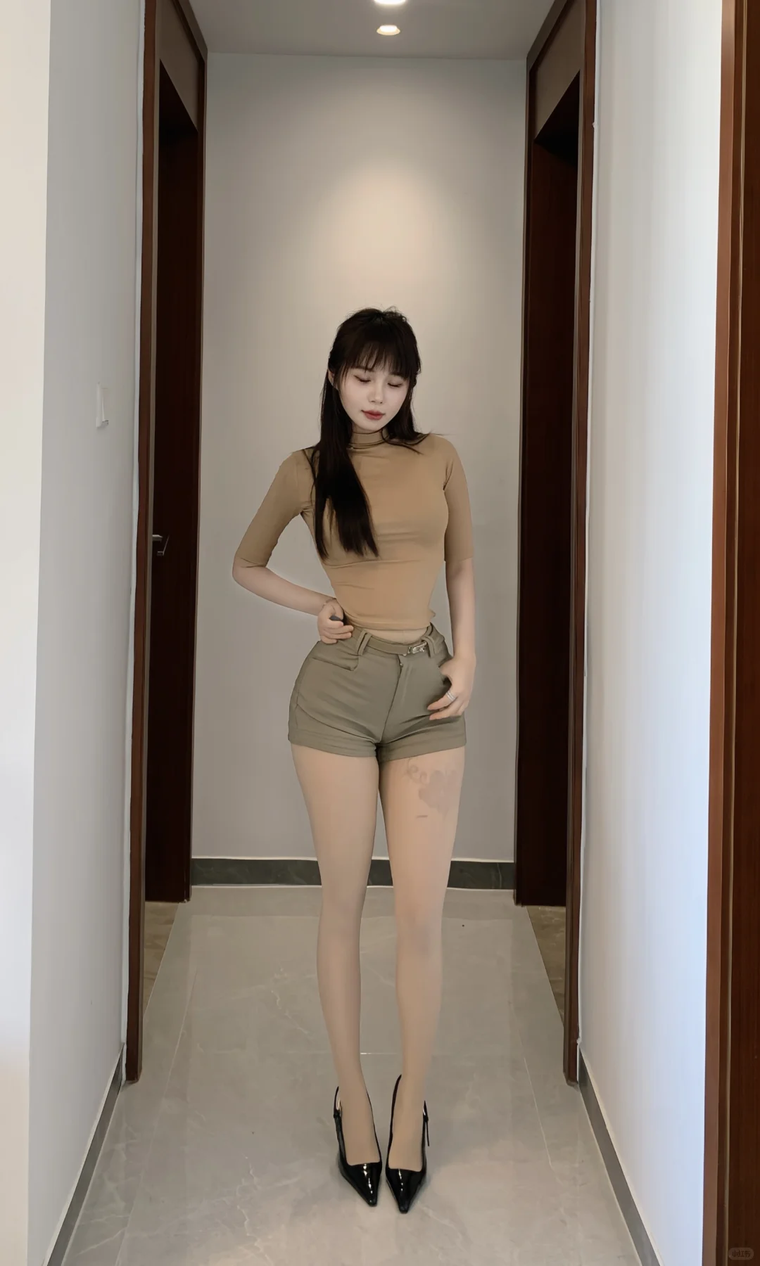 今日份的楼梯间摆拍、性感御姐