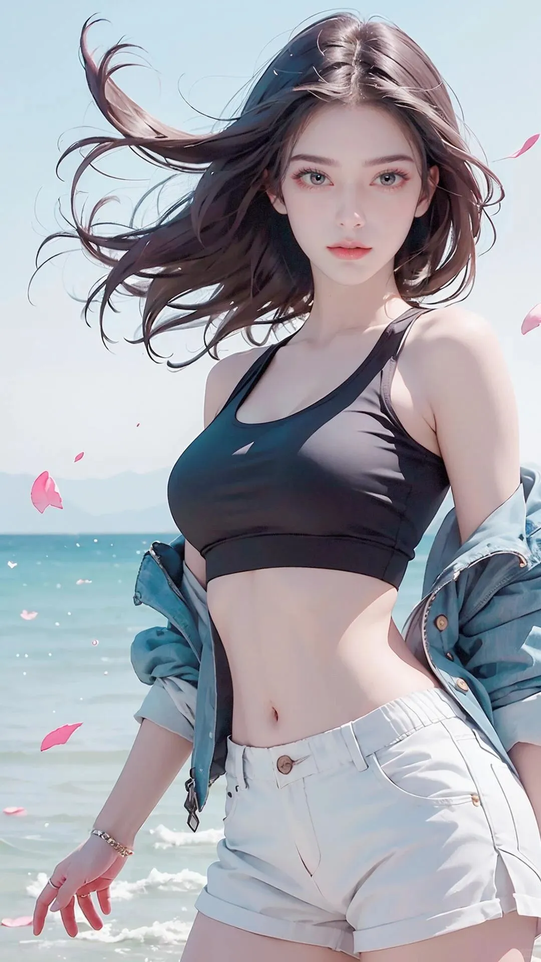 性感美女重在白净