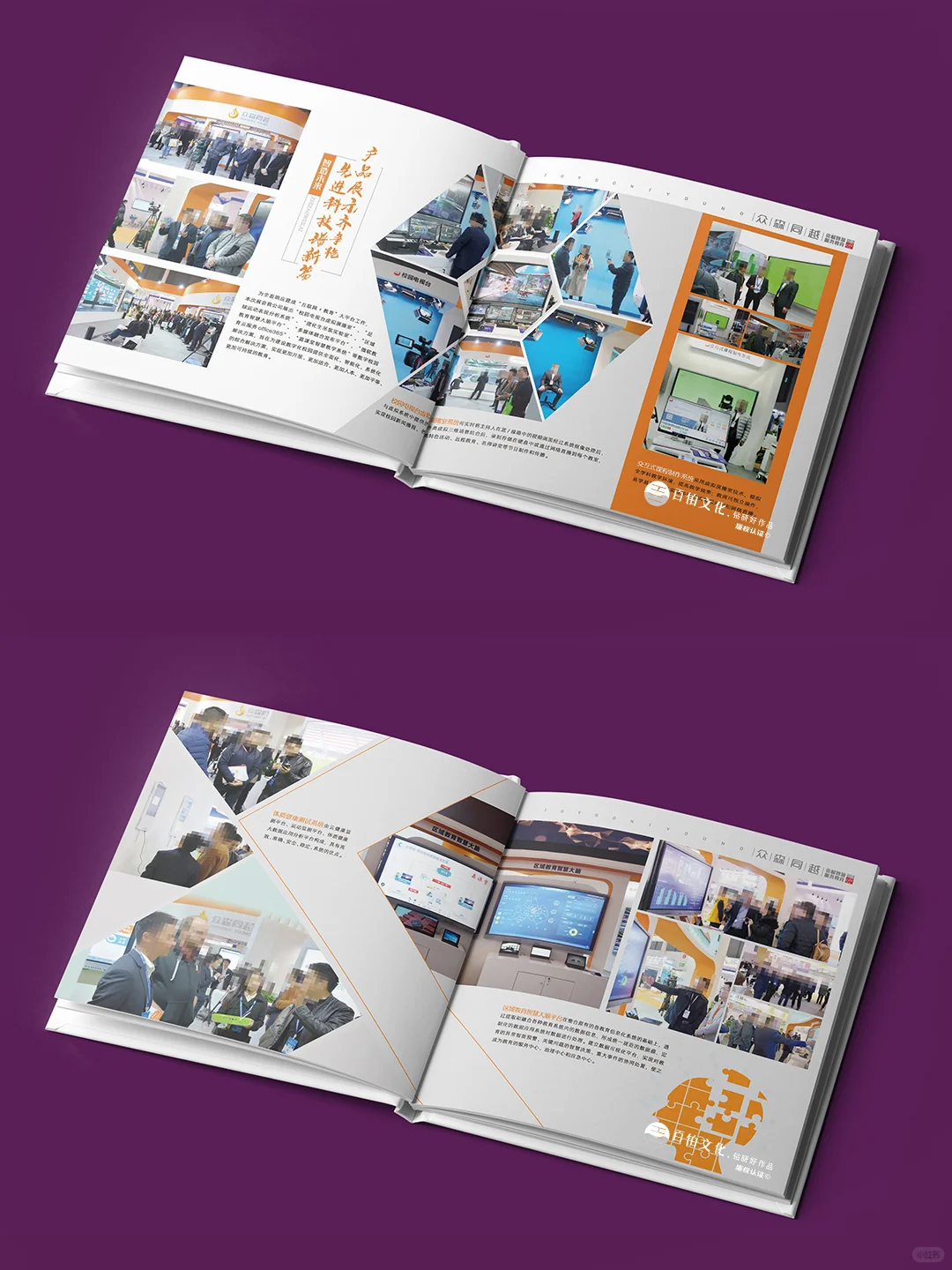 🔴太妖艳！会展活动项目成果画册设计