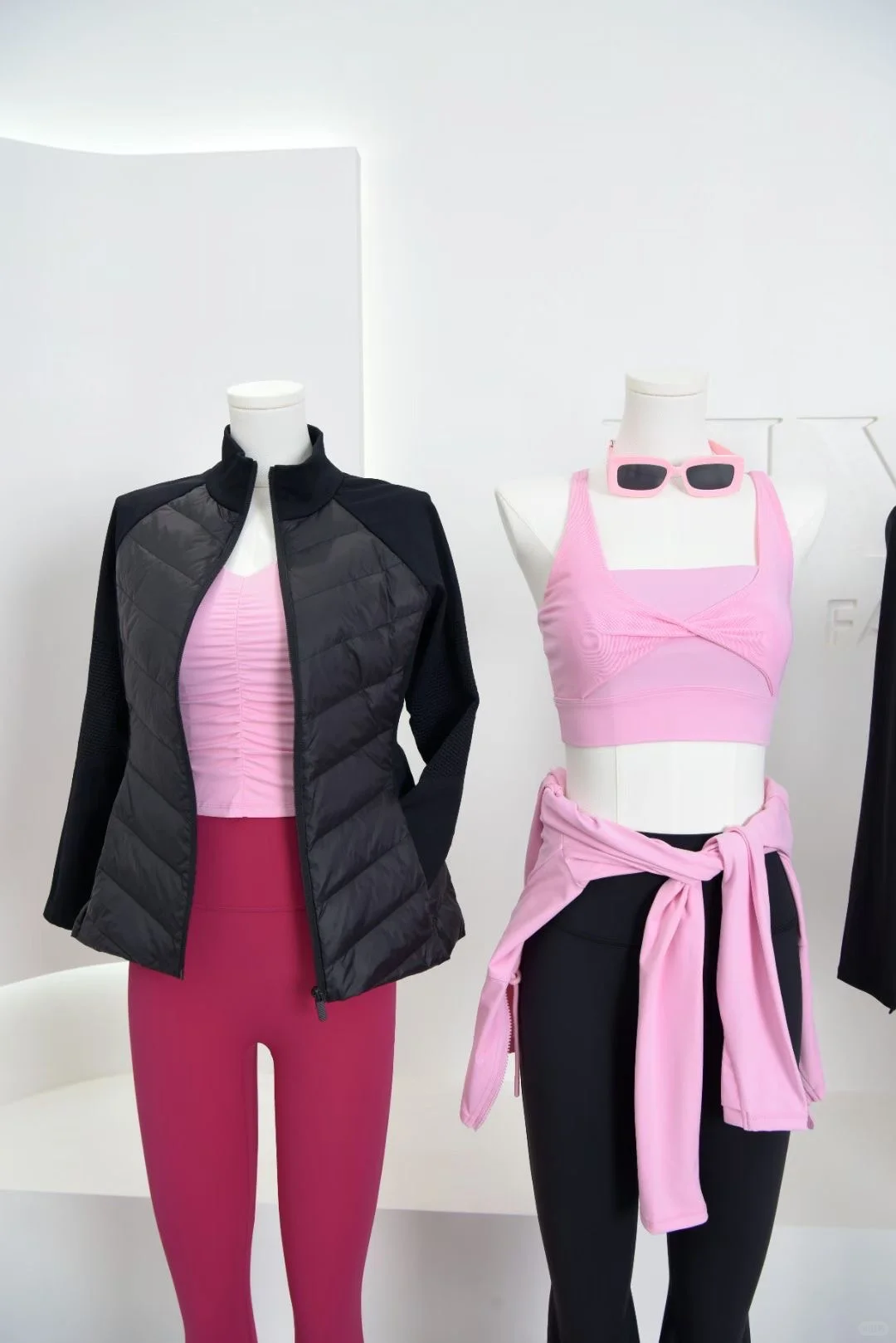 甜辣瑜伽服穿搭～