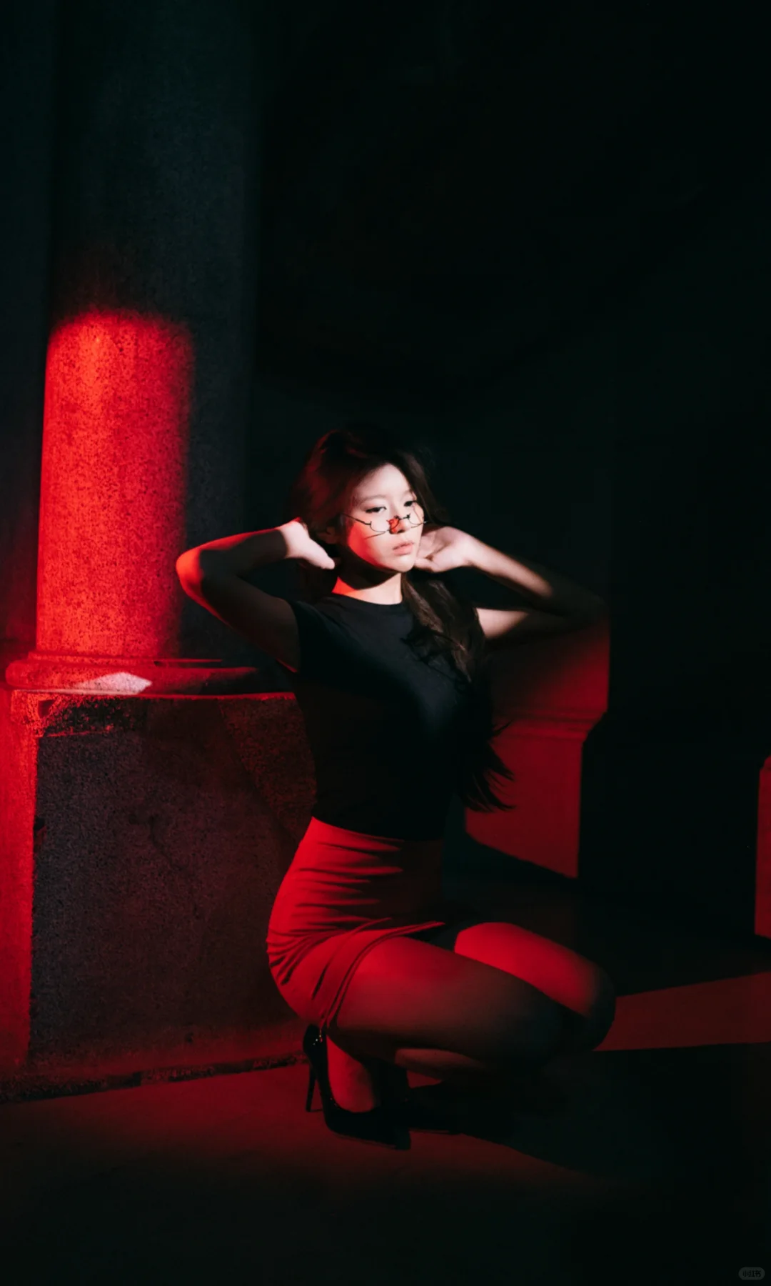 楼梯写真｜御姐范儿拉满！