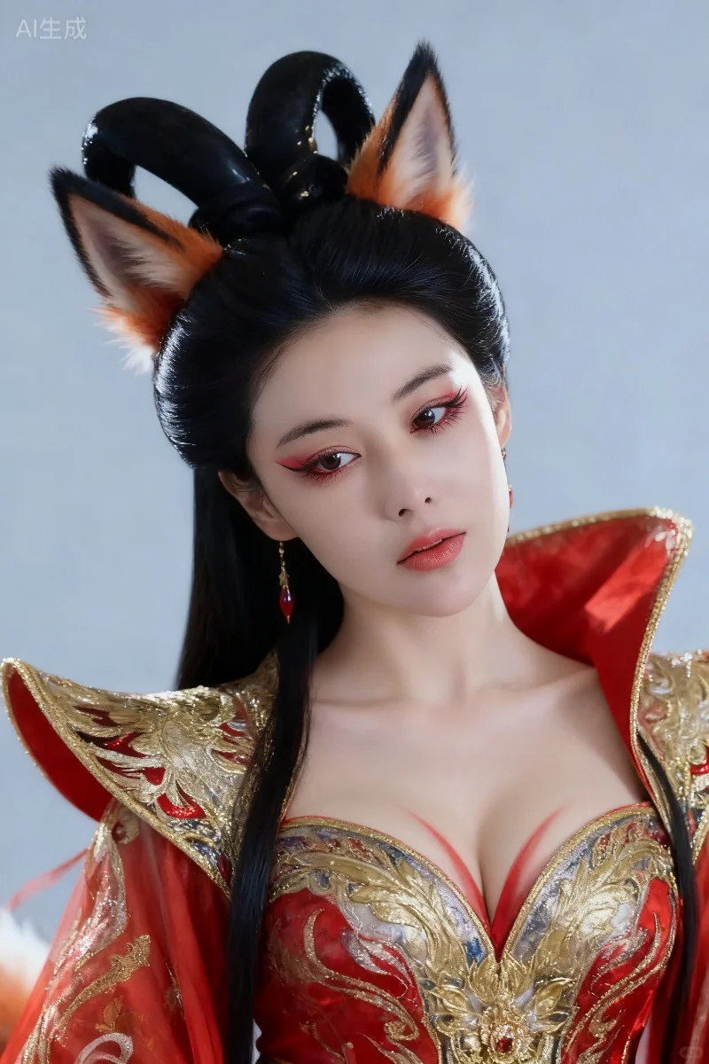 簪花咯，妖艳的狐妖