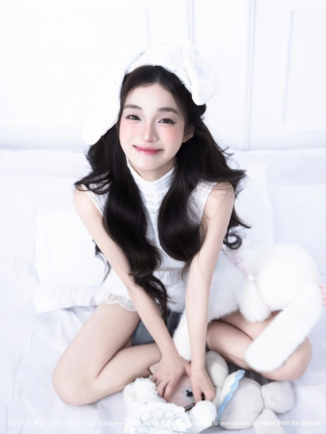 居家纯欲少女🤍氛围拉满的白开水韩系写真