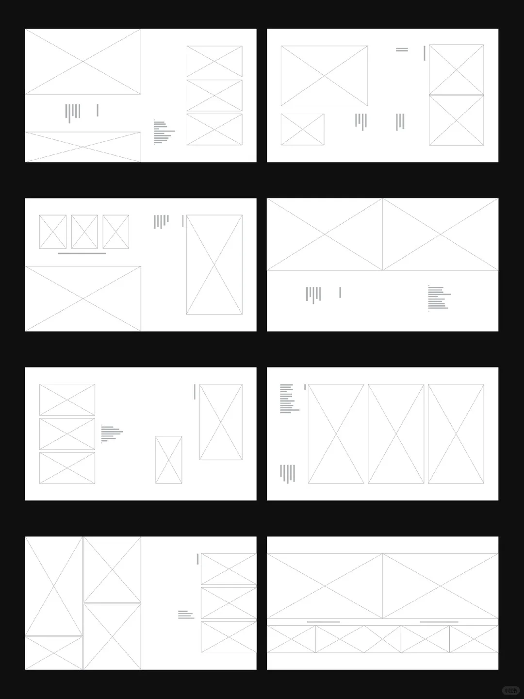 原创摄影集分享｜我的恋爱像电影🎬版式设计