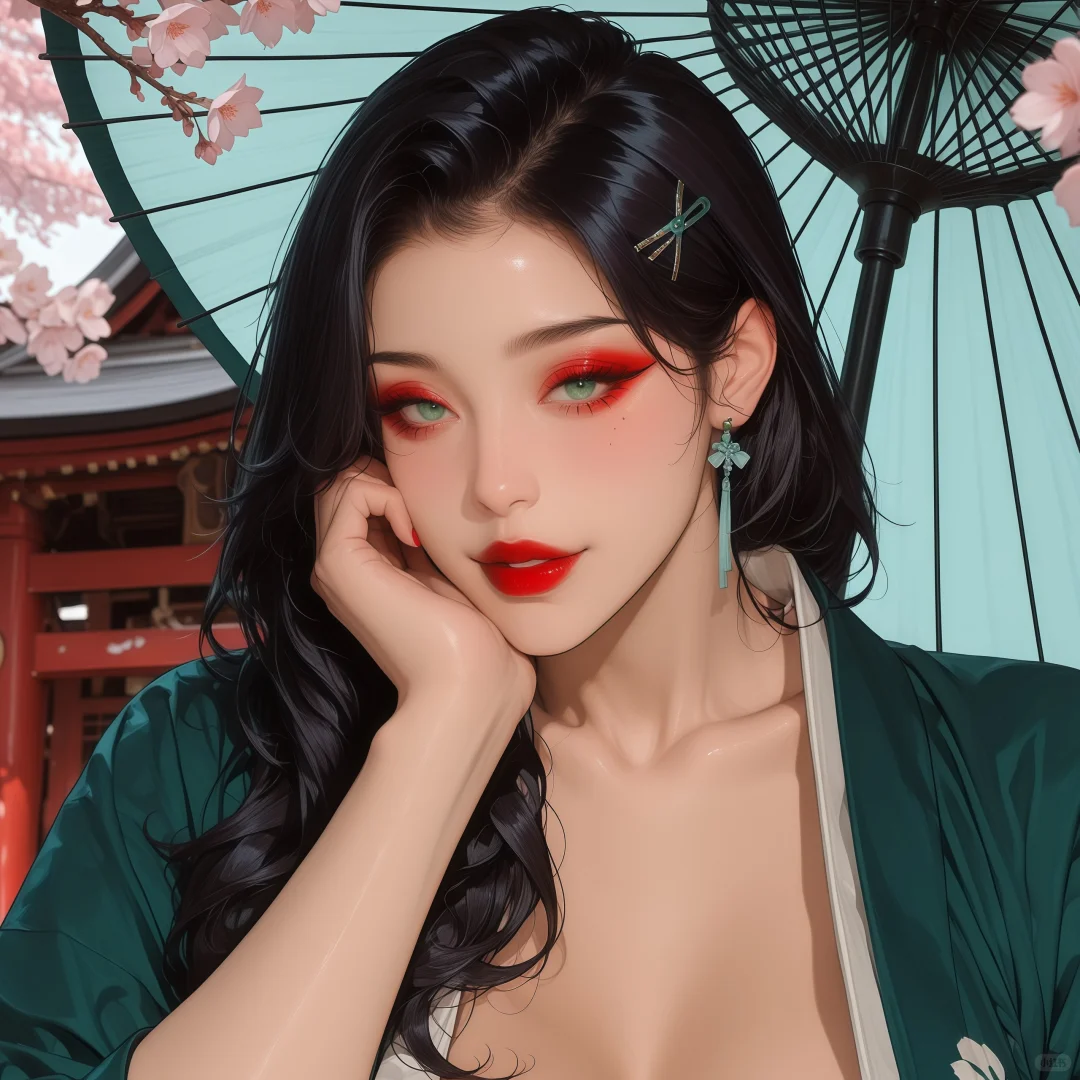 媚眼如丝缠绕千年信仰神性堕落成最销魂的毒