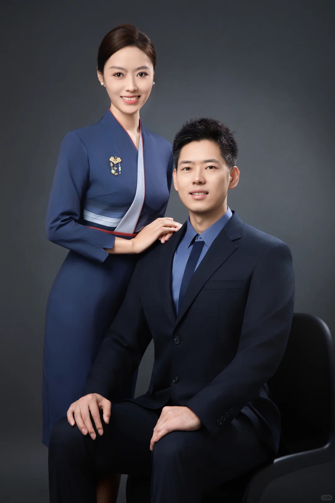 制服照 山航新制服