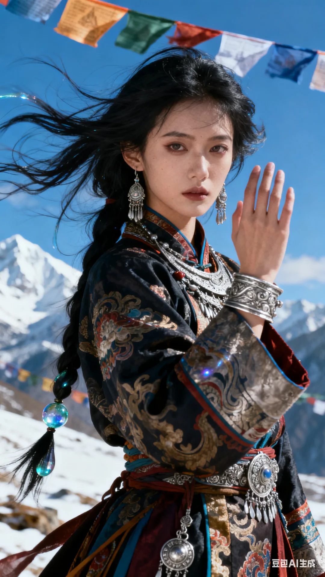 ❤️AI藏装写真大片来啦～