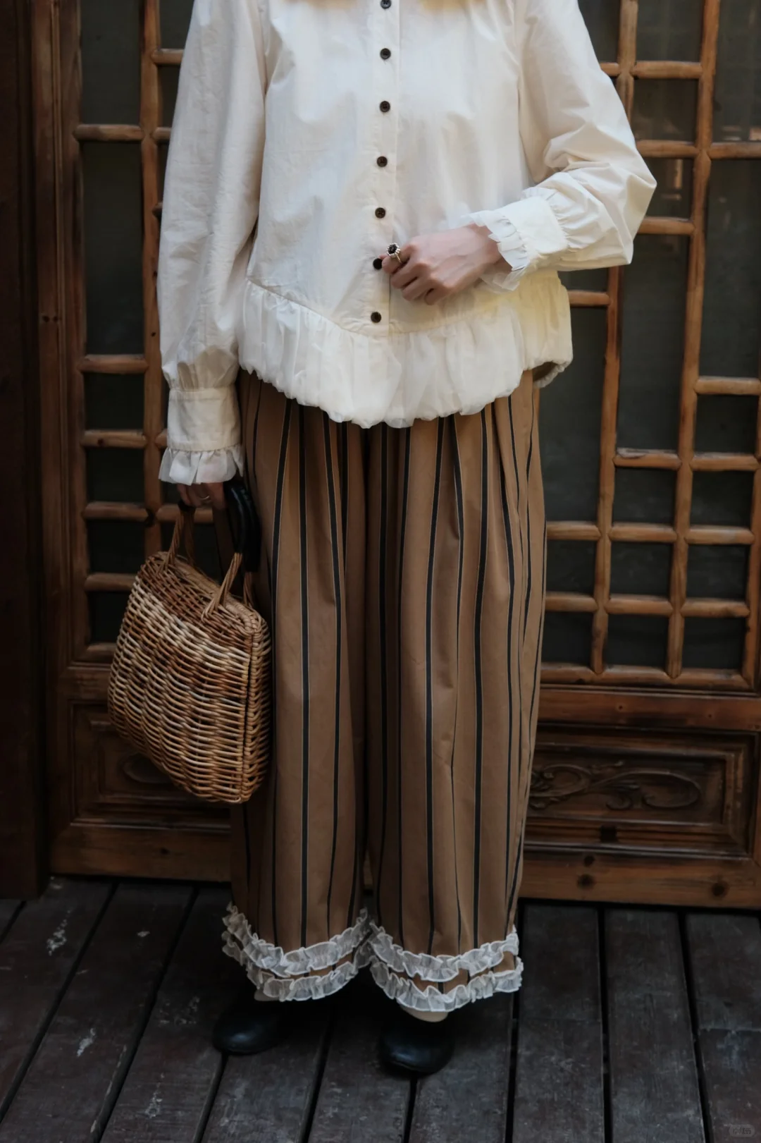 155日系小个子｜🍁秋日棕色系氛围感穿搭～