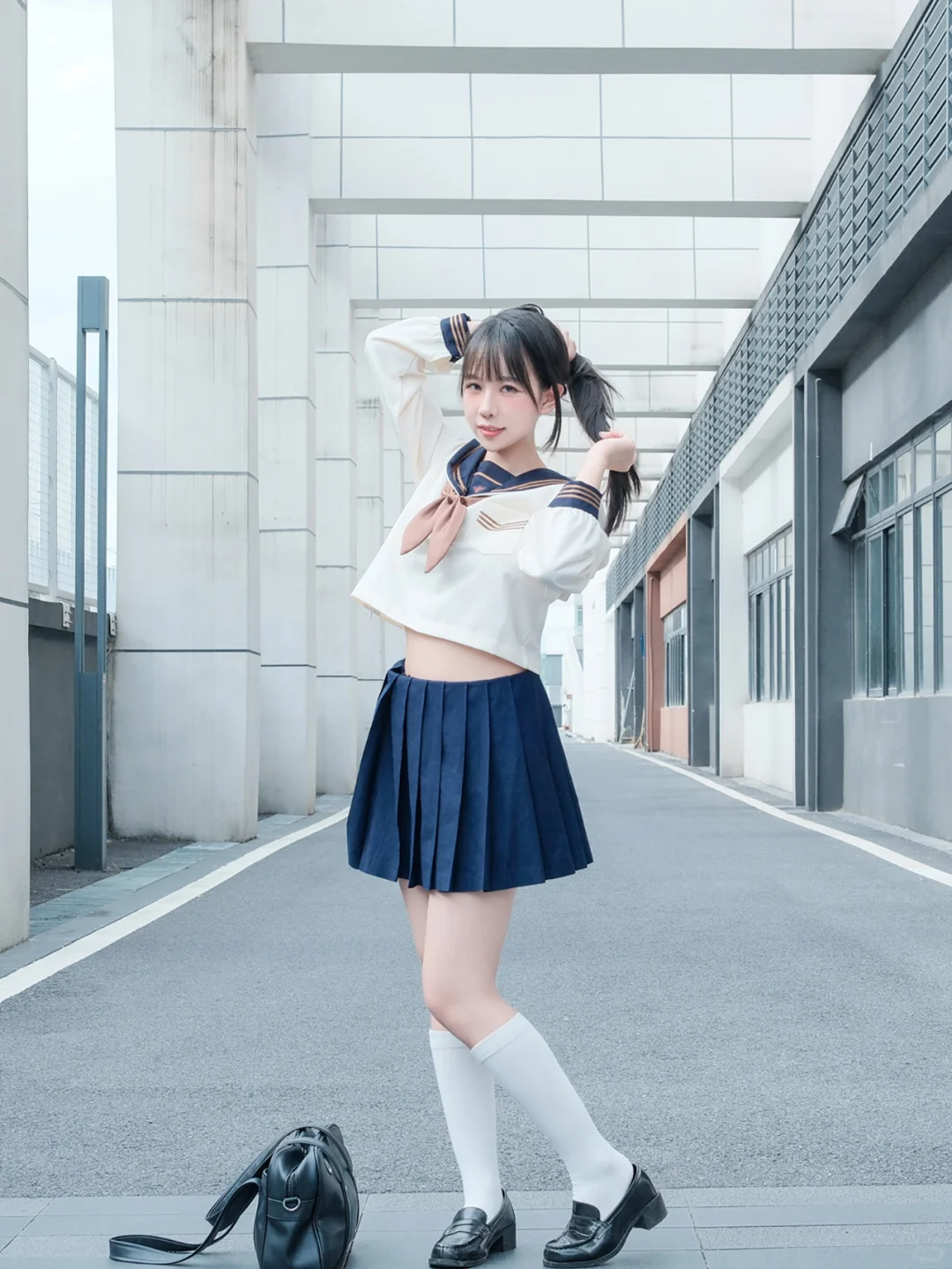 蓝天白云和美丽的我