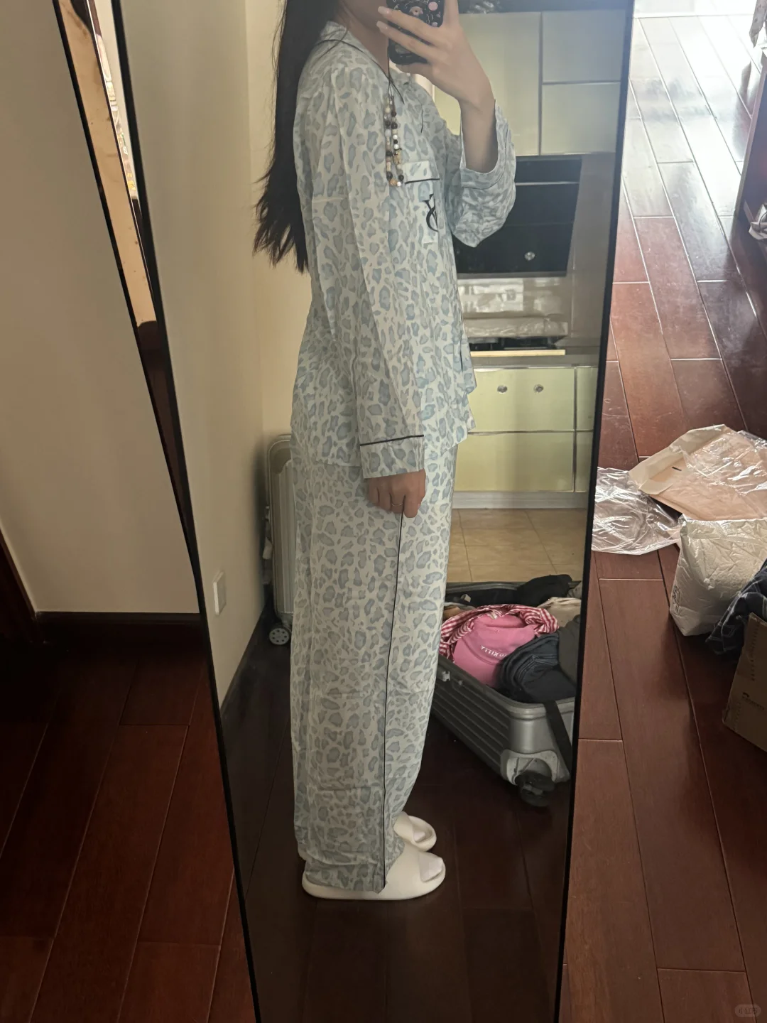 维秘睡衣m码170上身效果