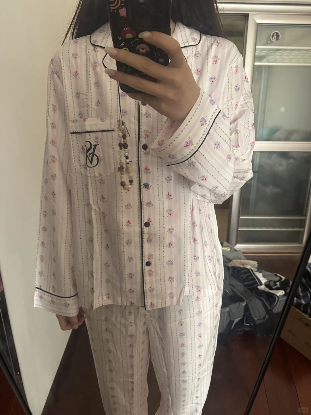 维秘睡衣m码170上身效果