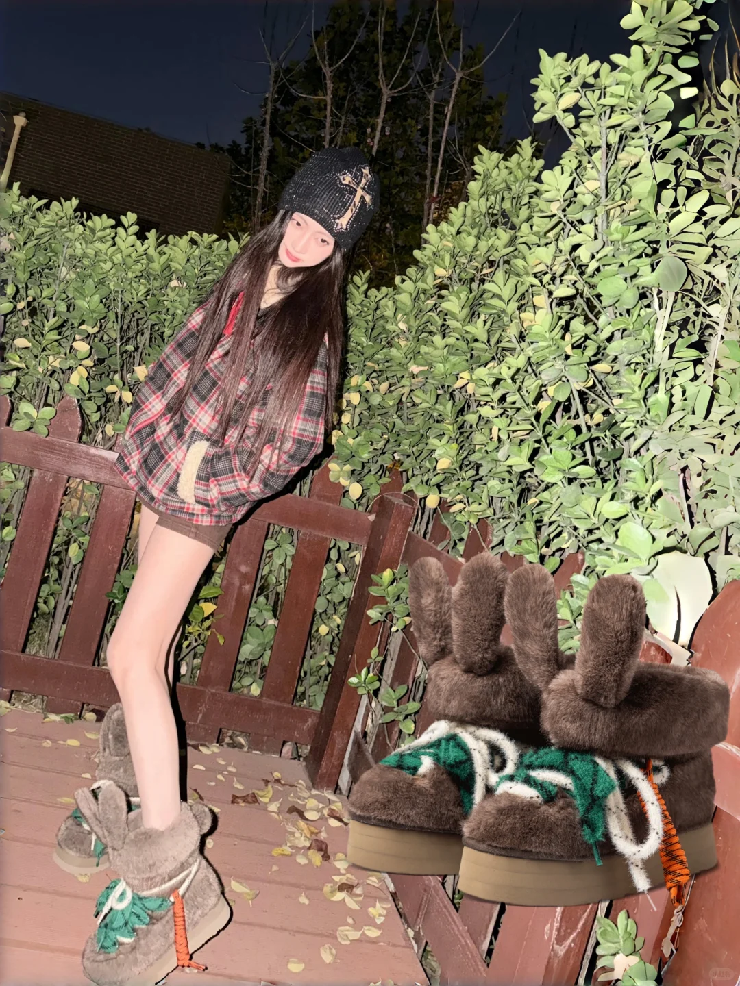 甜妹💕戚砚笛抢先上脚墩墩兔