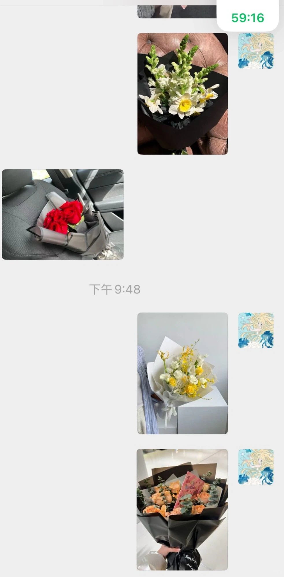 2025送出的一些审美在线的花