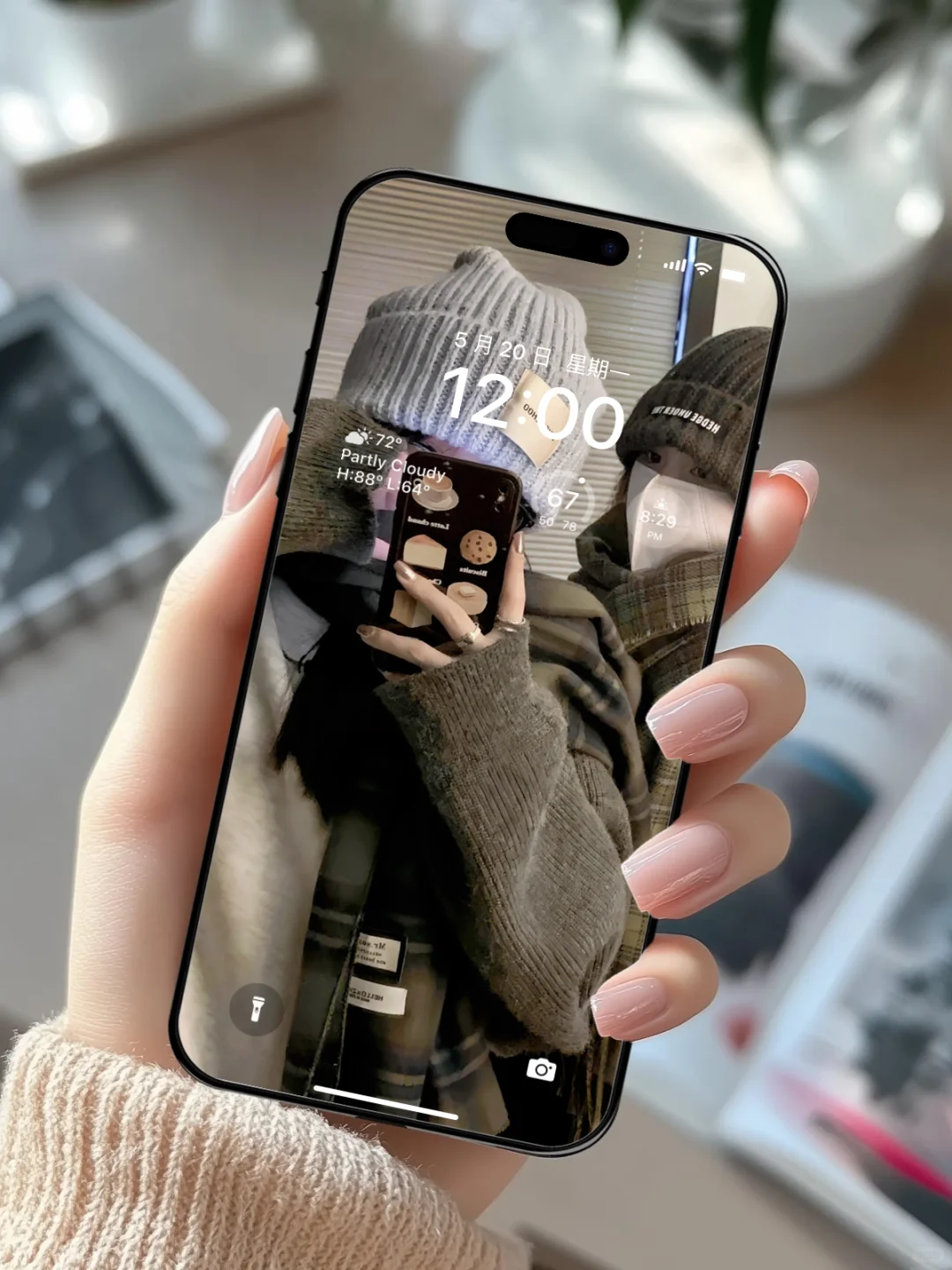 9张高清美女壁纸合集｜换上立马变高级