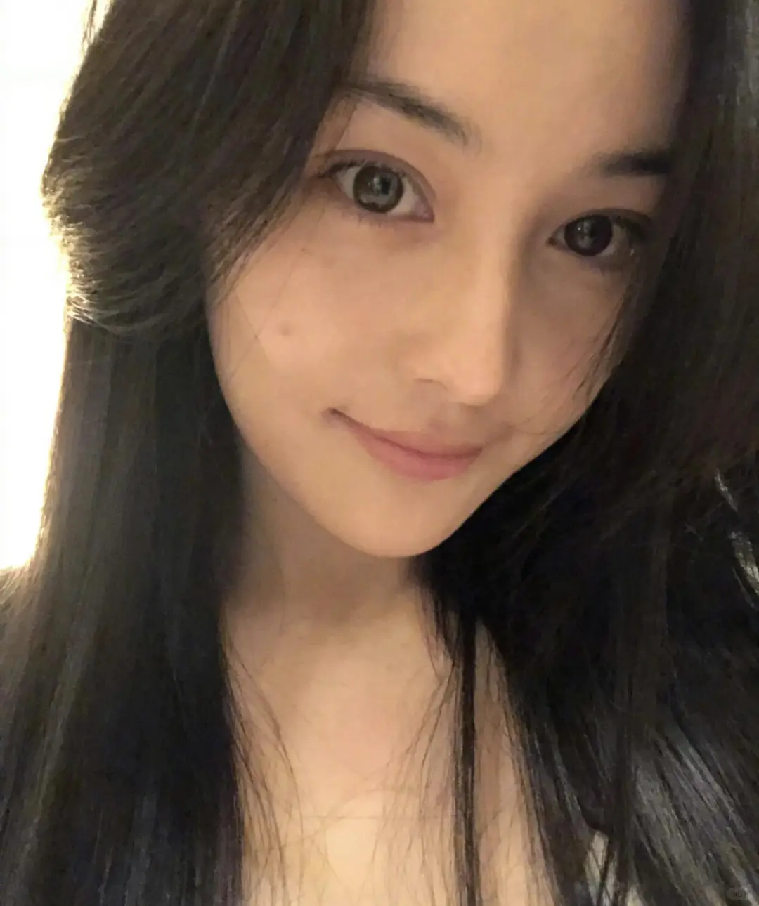 她纯素颜的无辜感是因为眼睛吗❓