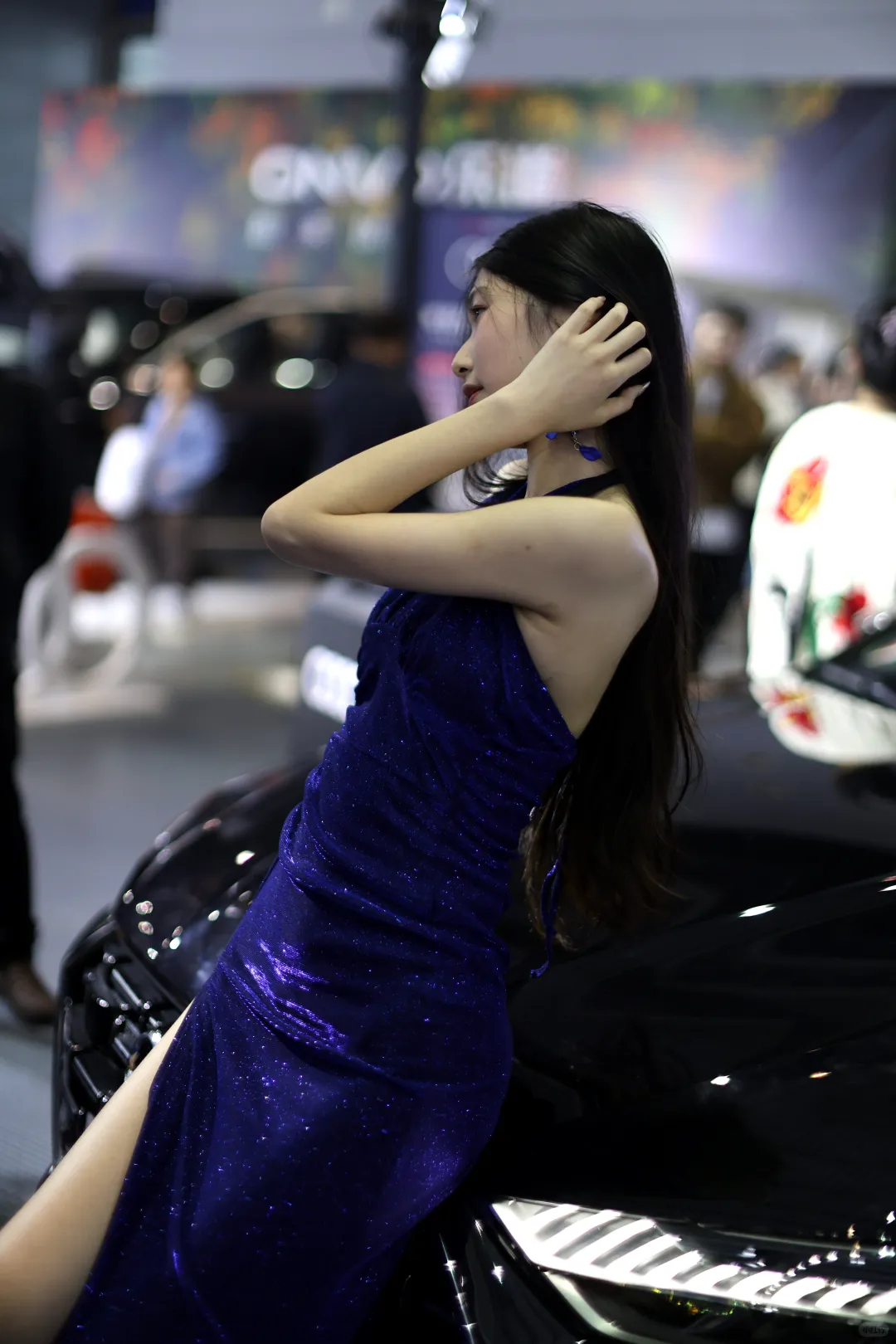 性感冷艳得蓝色妖姬