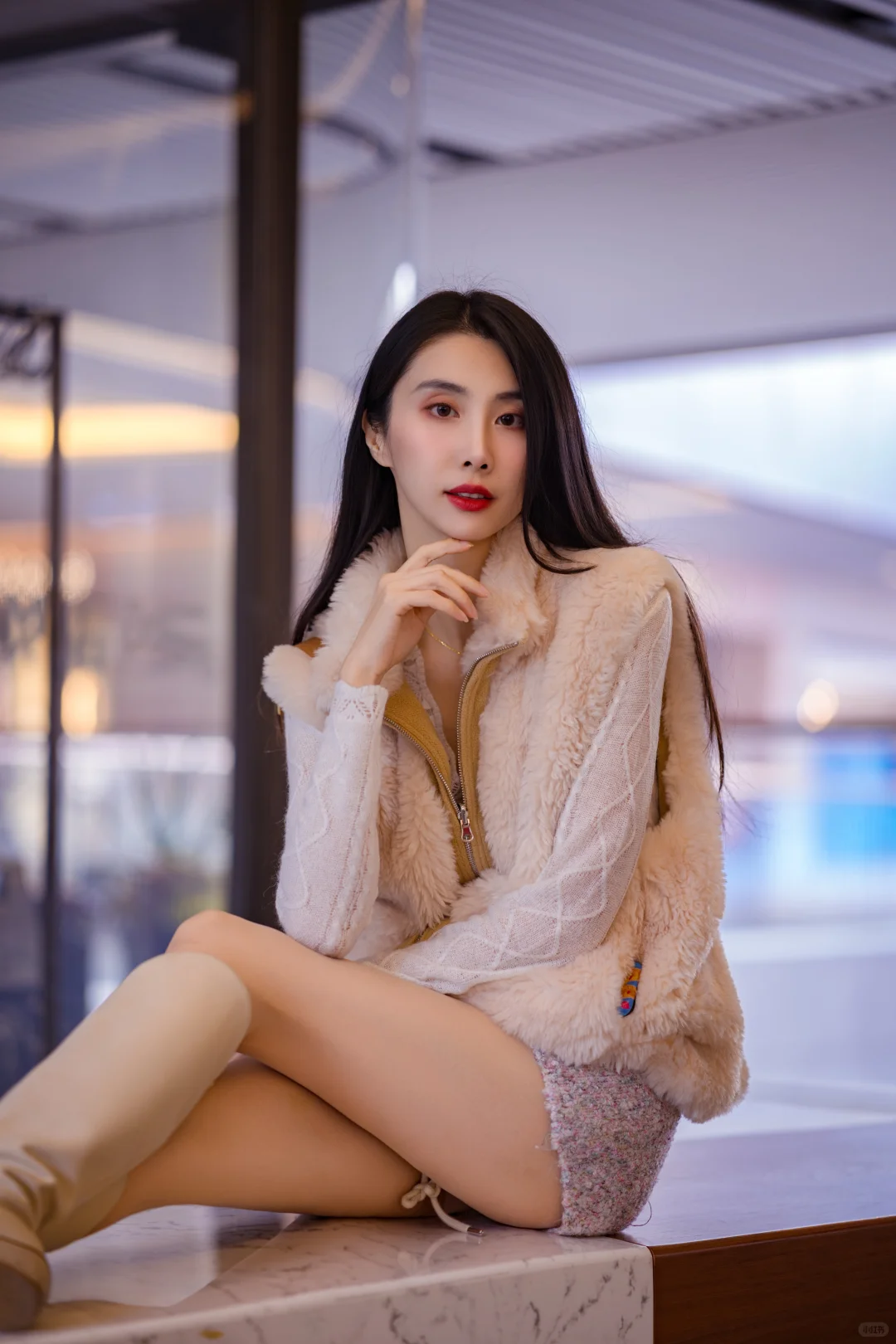 带老婆来三里屯试试新买的镜头