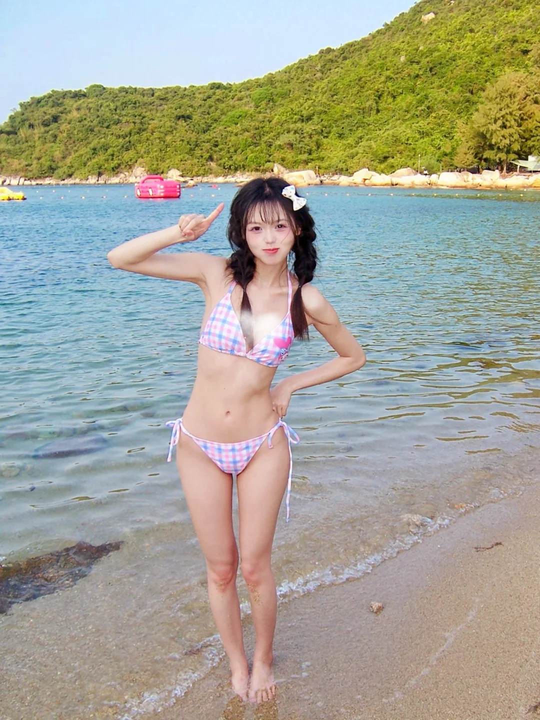 又去了玻璃海玩啦！阳光沙滩ccd元气可爱拍照