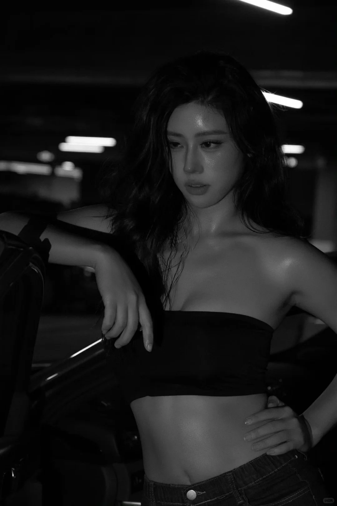 黑色系写真｜酷飒与性感并存