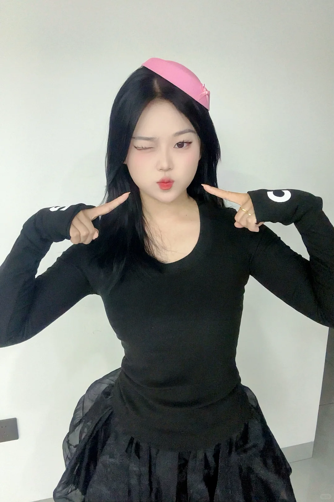 啊啊啊啊啊！粉粉帽子好可爱！