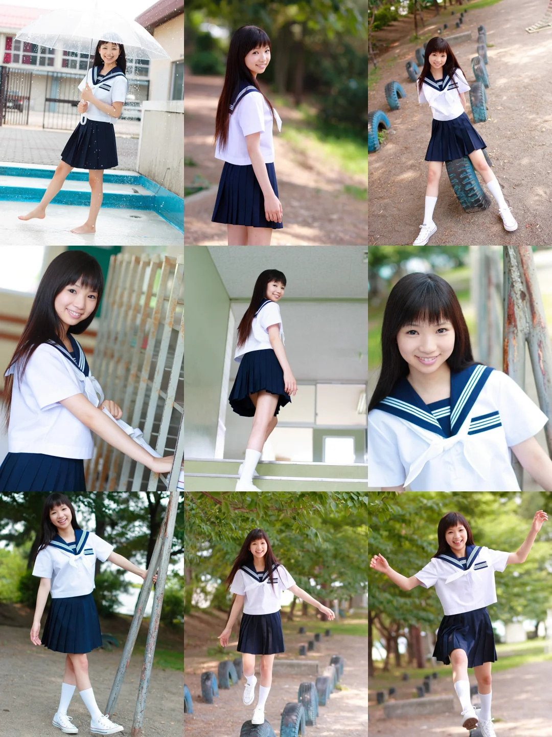 万能日系jk写真拍照姿势分享！