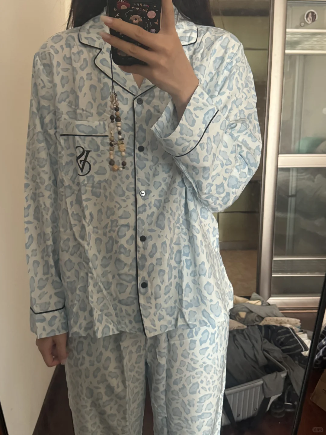 维秘睡衣m码170上身效果