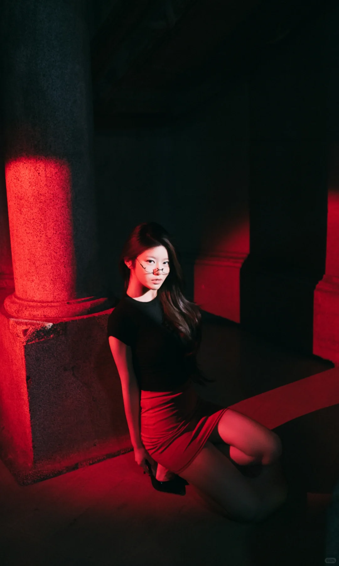 楼梯写真｜御姐范儿拉满！