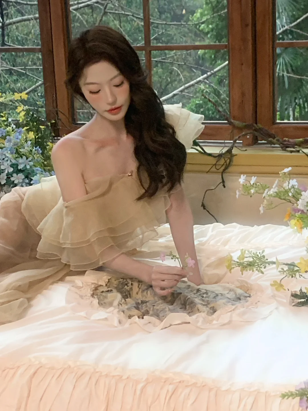 靠一张背影图就吸引了10个客妹来拍同款～