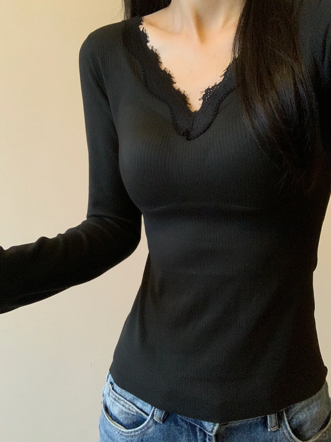 绝美纯欲的入冬战衣绝了！显胸圆腰细好sexy！