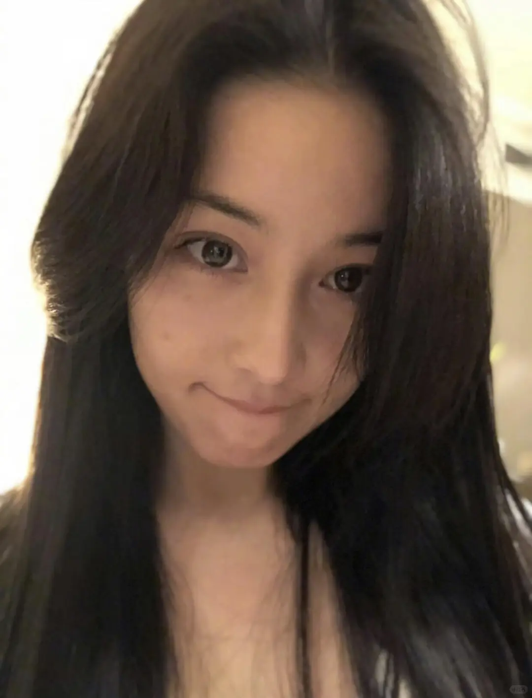 她纯素颜的无辜感是因为眼睛吗❓