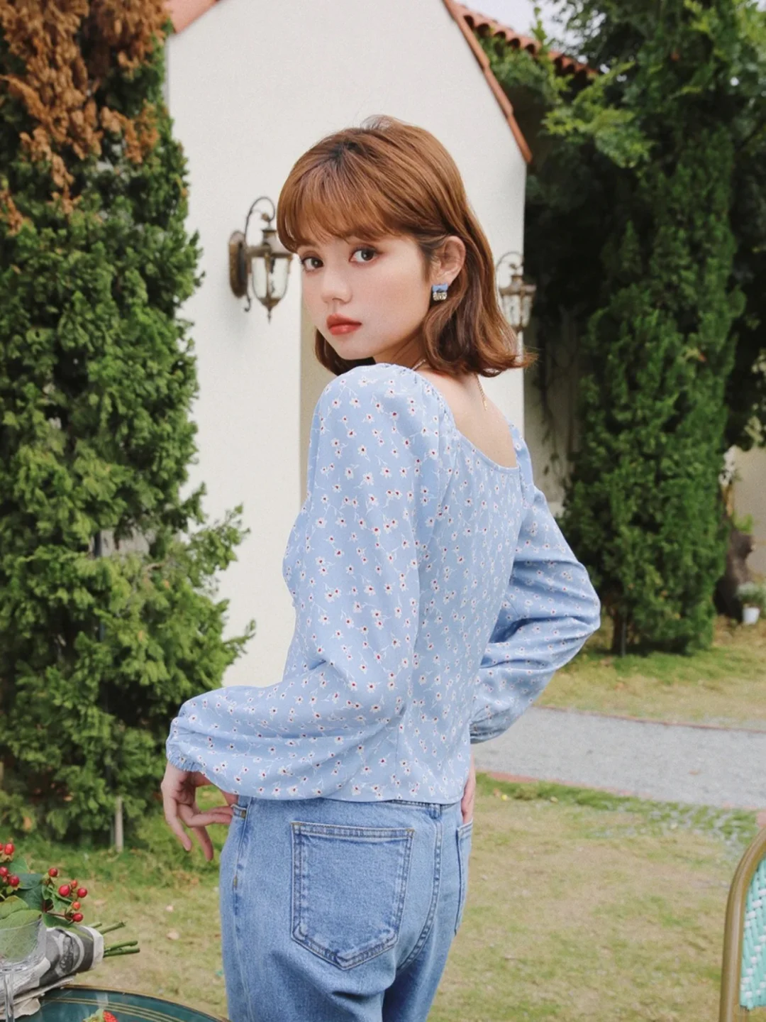 模特作品分享丨夏日花园里的富家千金