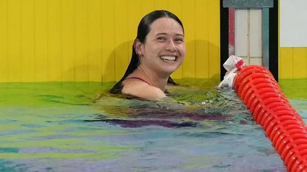 香港女飞鱼何诗蓓拿下香港全运会游泳首金