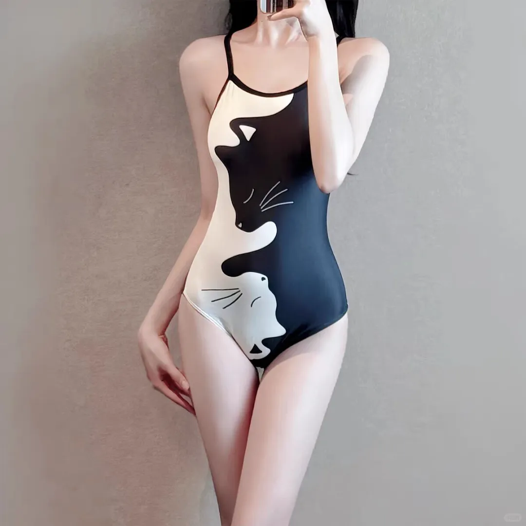 这谁不爱！！！小猫泳衣！！！