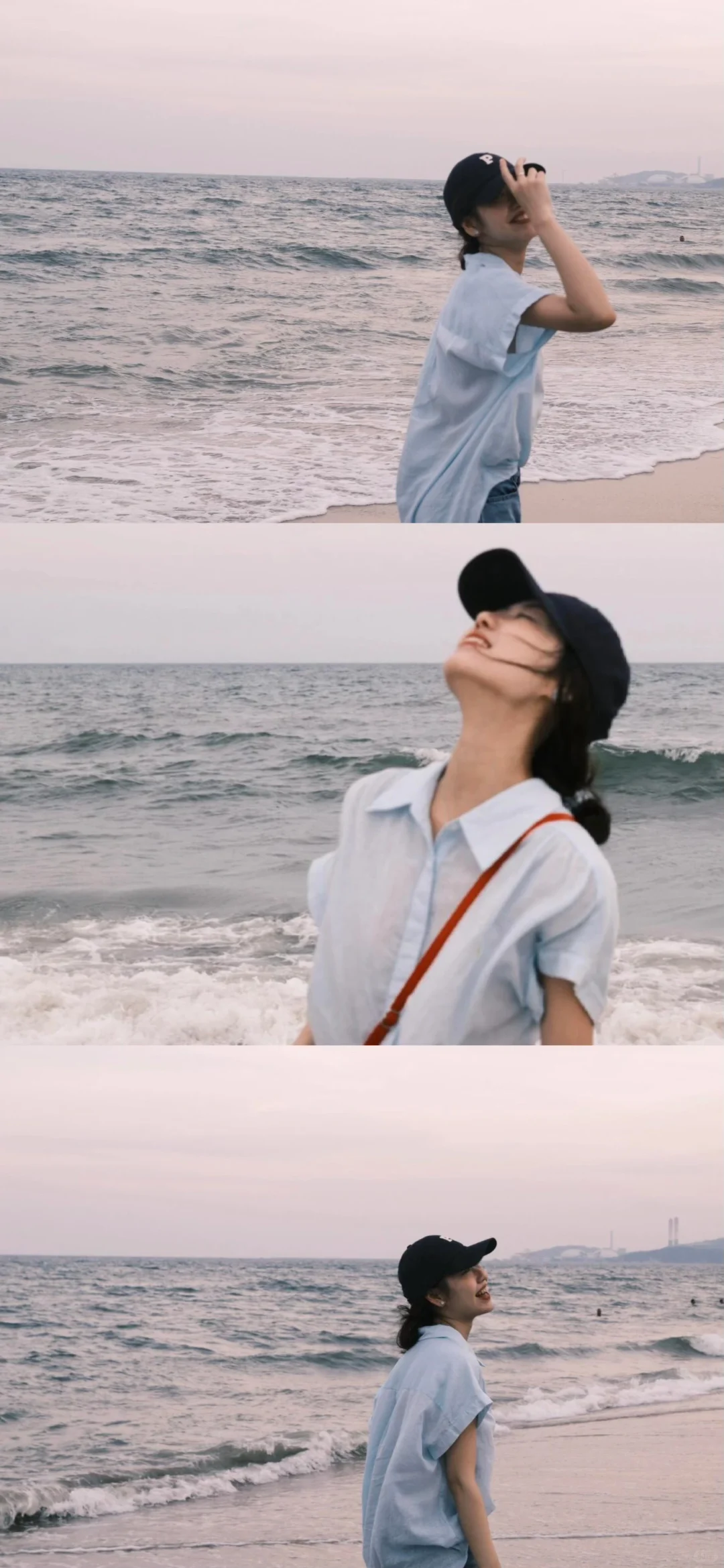 在威海海边拍出了人生照片！！（姿势已疯）📷