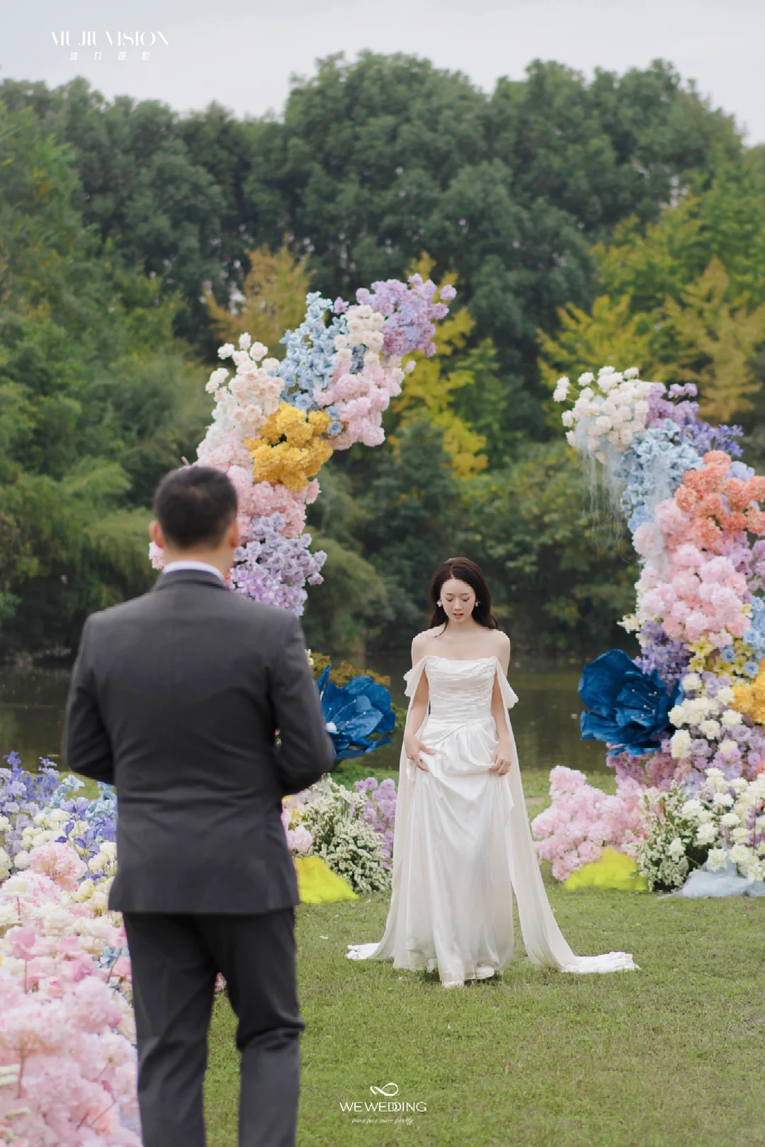 当婚礼布置遇上她，好美啊～～～