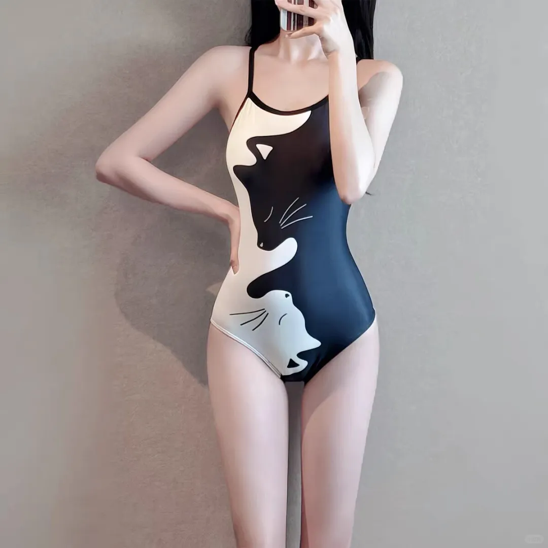 这谁不爱！！！小猫泳衣！！！