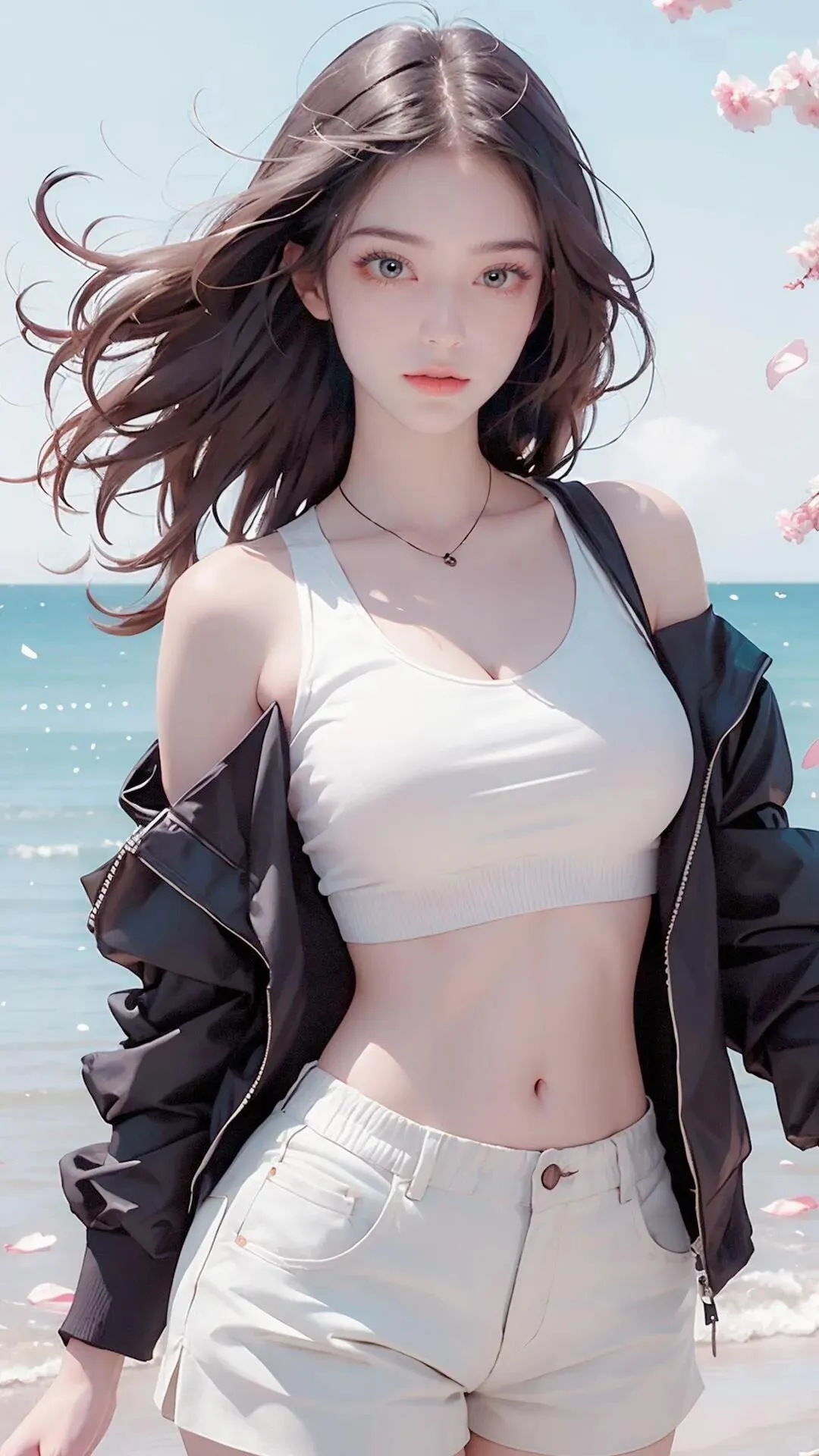 性感美女重在白净