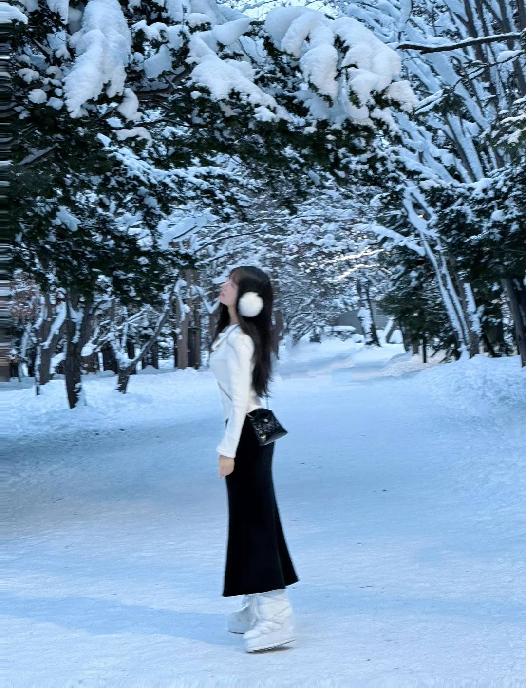 想看看姐妹们在北海道的美照