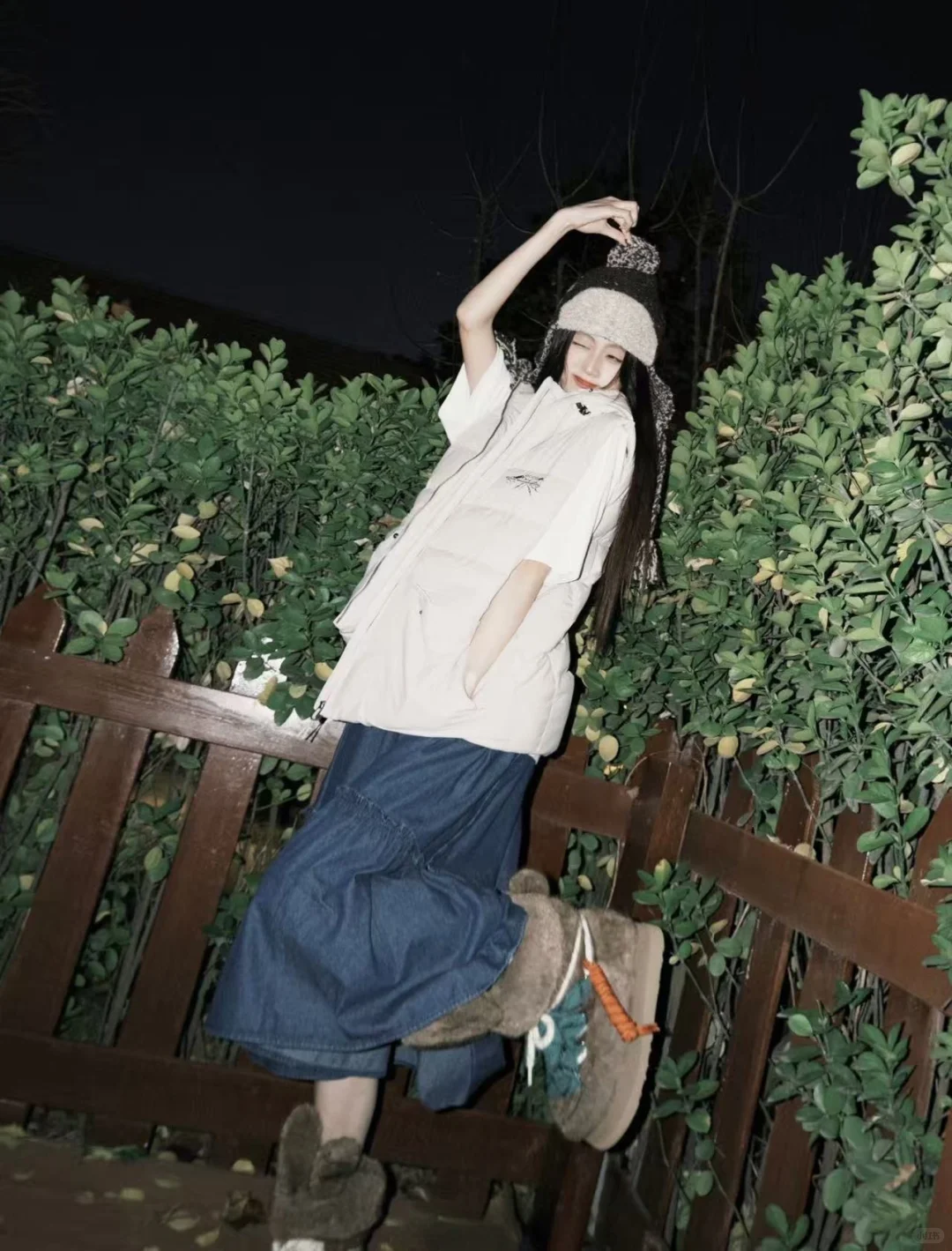 甜妹💕戚砚笛抢先上脚墩墩兔