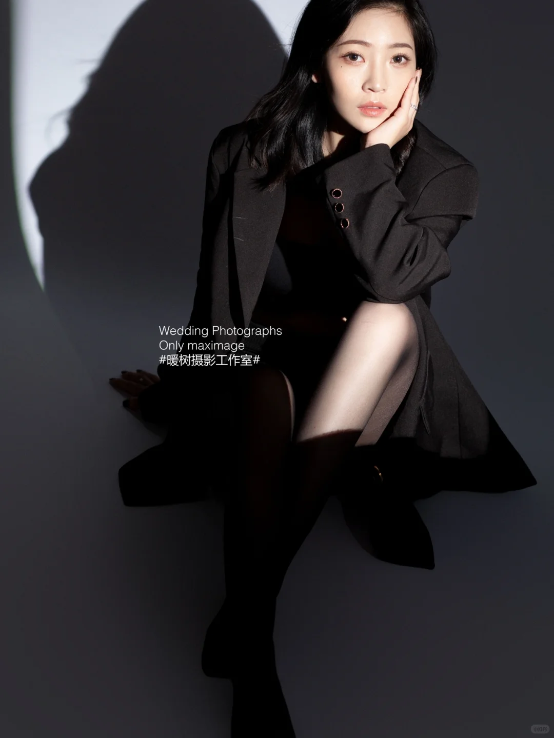 超A性感风西装写真