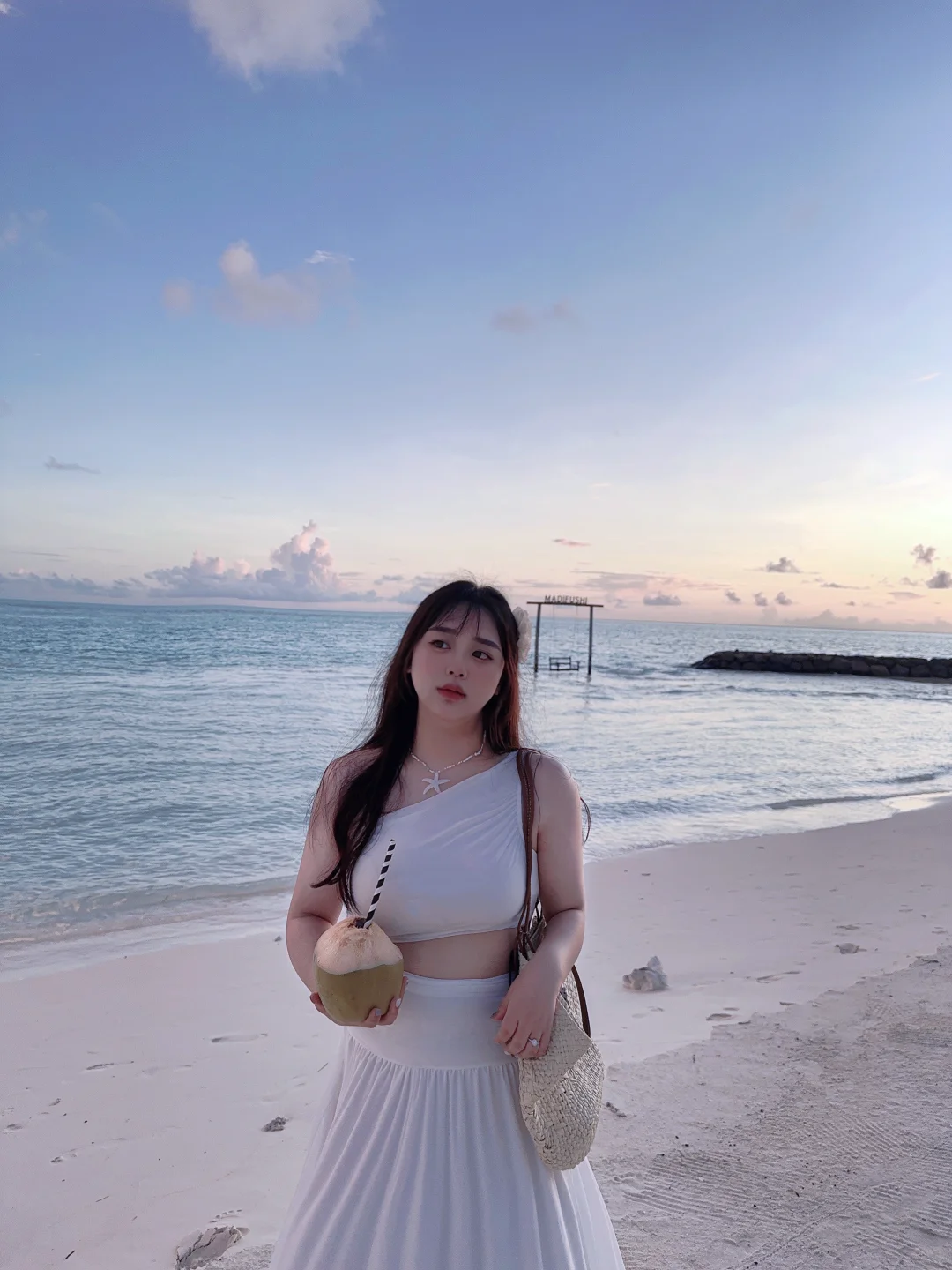 150斤 肉肉女生海岛穿搭