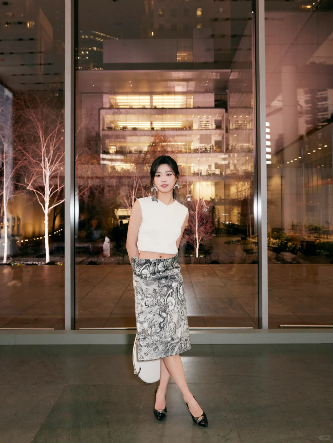 卢昱晓丨2025秋冬时装秀前排直击