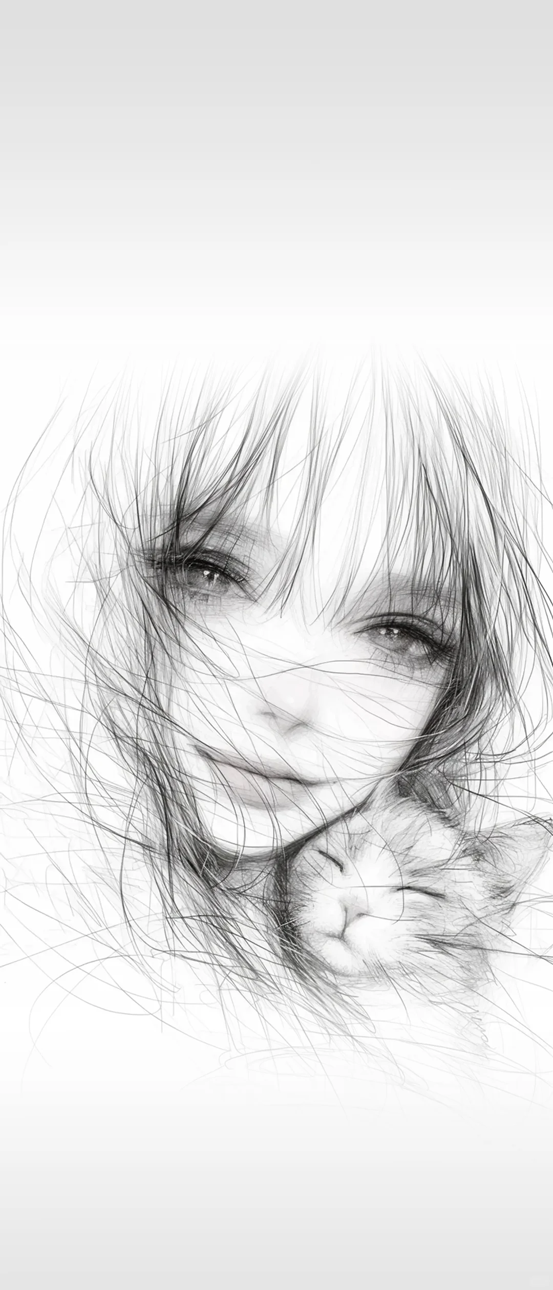 素描风小众壁纸｜高级感与破碎感的碰撞🎨