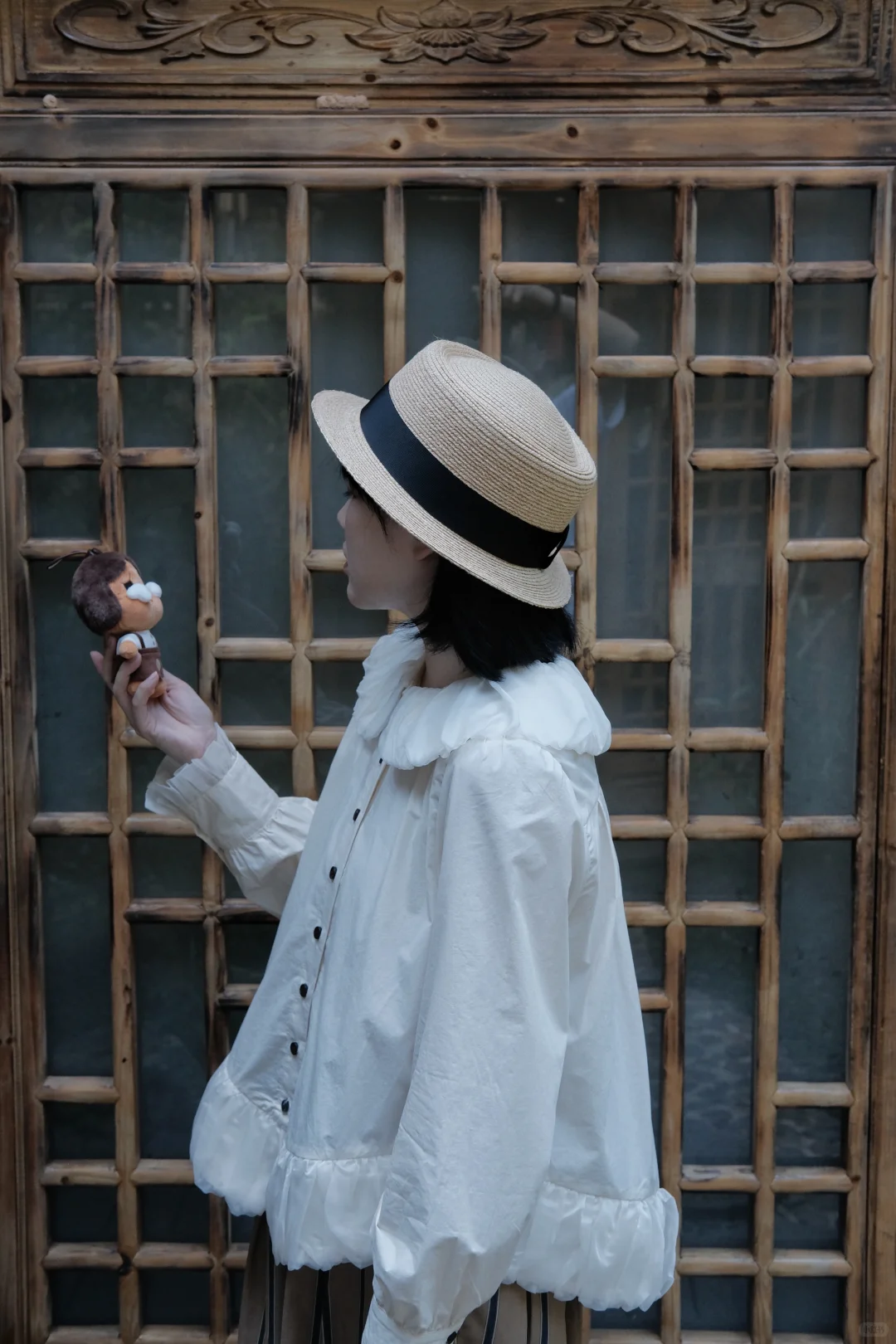 155日系小个子｜🍁秋日棕色系氛围感穿搭～