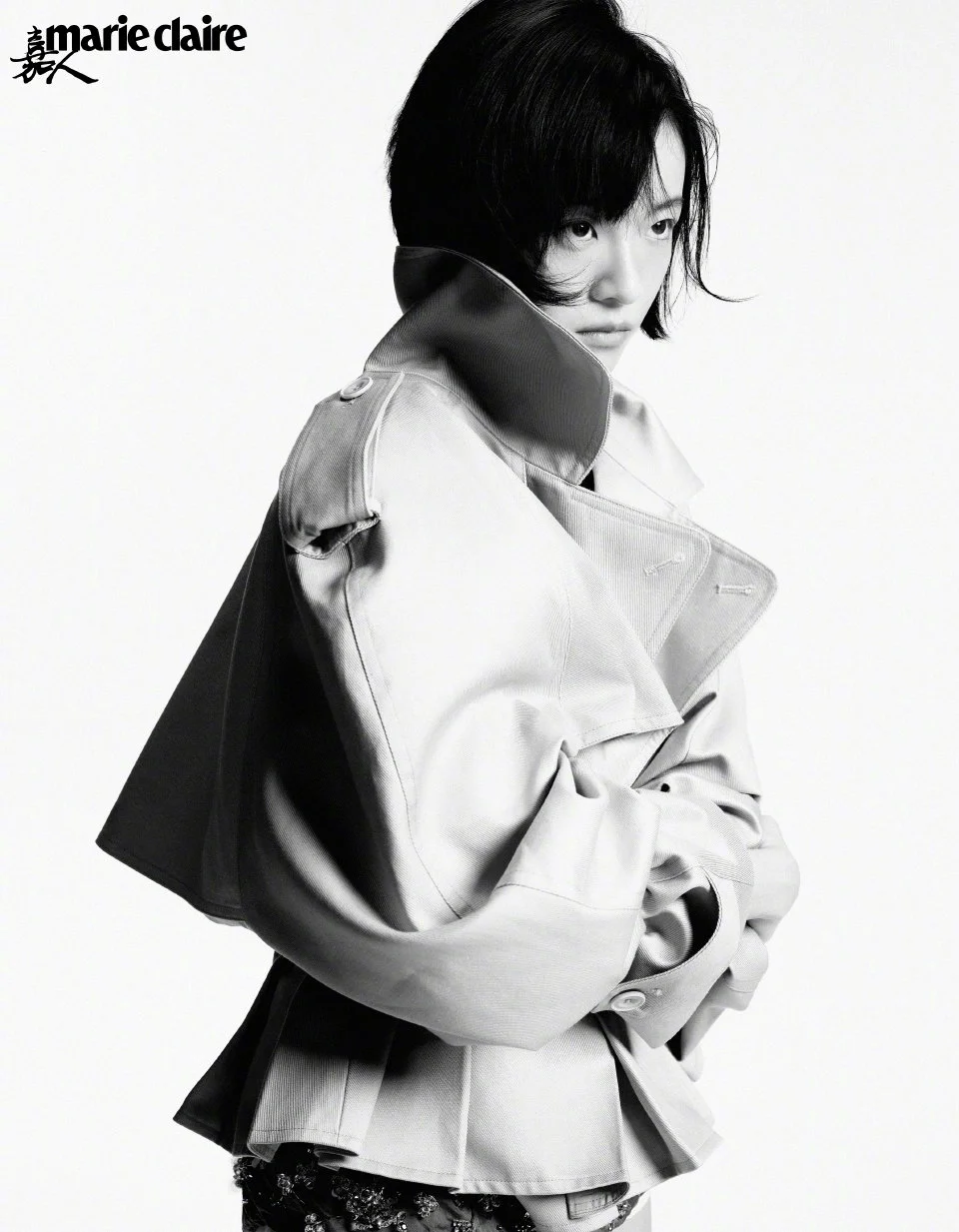 中韩miu女郎11月杂志推封