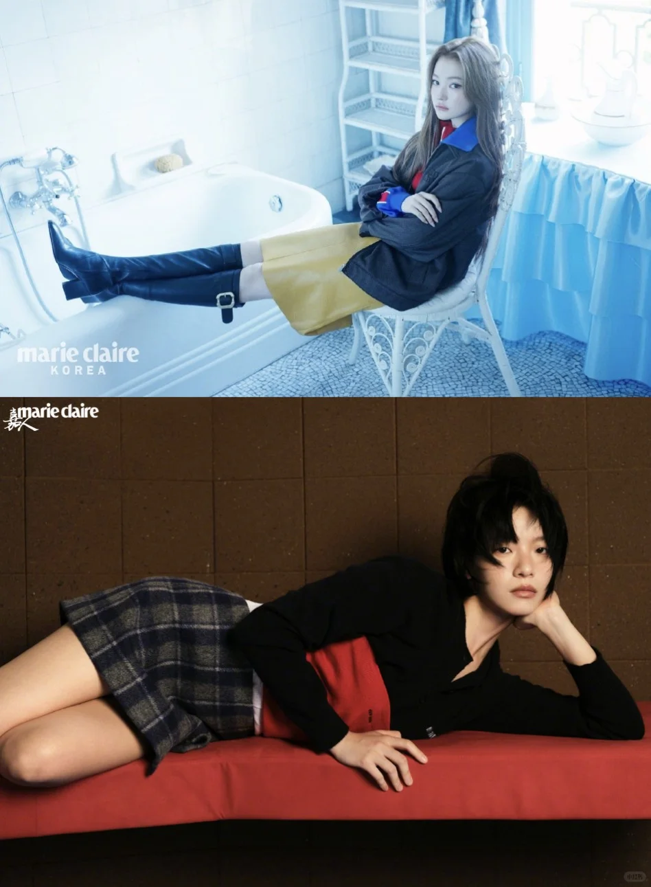 中韩miu女郎11月杂志推封